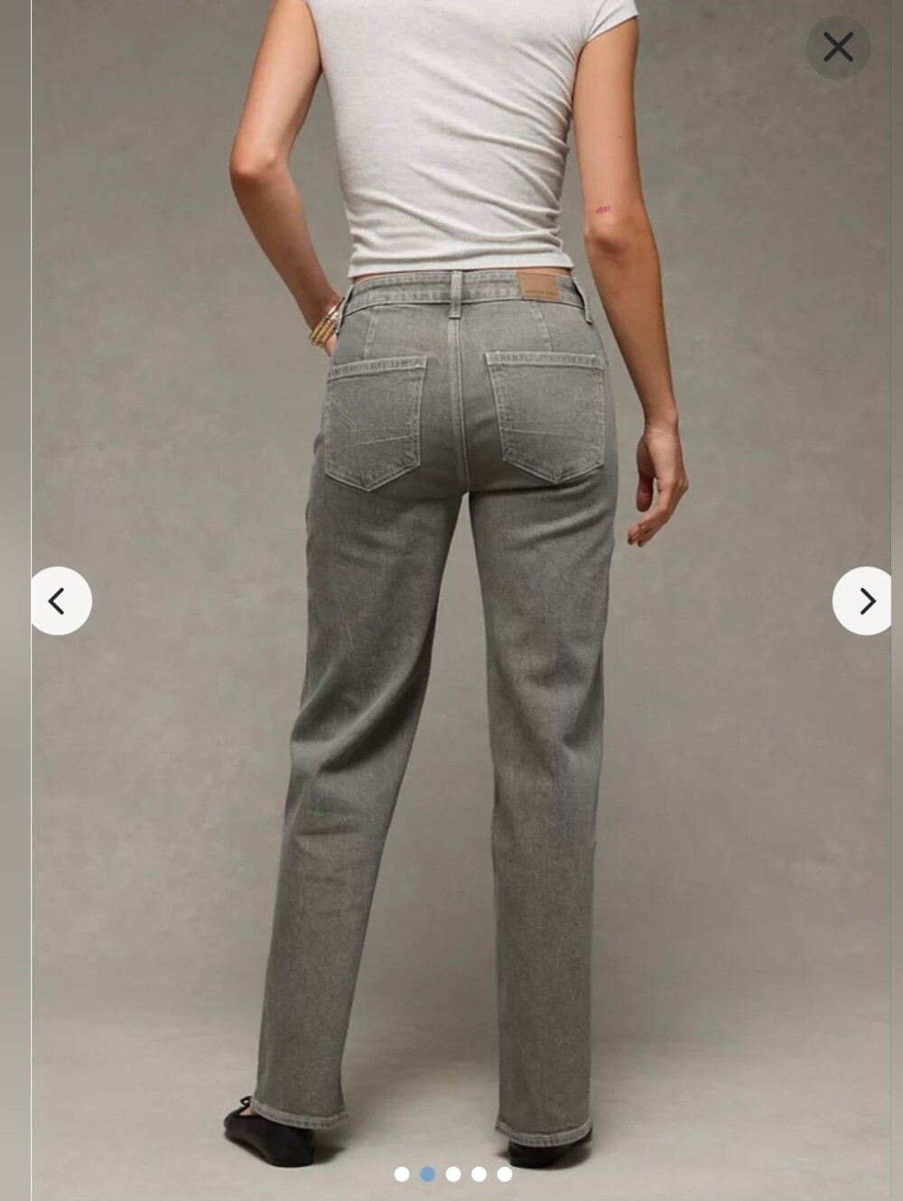 AE High-Waisted Stovepipe Jean - Picture 2 of 9